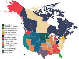 The nhl is coming back. Photo Which Nhl Teams Each State And Province Are Pulling For Cbssports Com