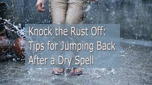 A pounding or clanking noise made by an engine, often as a result of faulty fuel combustion. Knock The Rust Off Tips For Jumping Back In After A Dry Spell The Human Agency