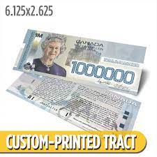 We did not find results for: Custom Tract Canadian Million Dollar Bill C 02 Ms 051