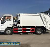 ISUZU 100P hydraulic system compression garbage truck ...