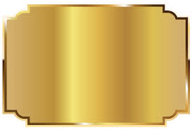 Golden Label Template Clipart Picture Clip Art Label Templates Banner Background Images