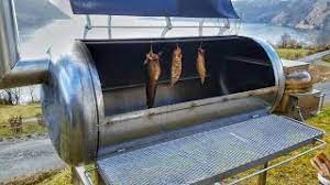 Die logische konsequenz ist also: Erster Funktionstest Smoker Selber Bauen Projekt Edelstahl Smoker 11 Youtube