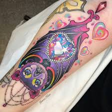 The concept and the idea of mermaid tattoos has always been attributed to sailors of the earliest centuries and folklore. Bat Battattoo Tattoo Jewel Gemstone Rainbow Jennakerr Jewel Tattoo Tattoos Pretty Tattoos