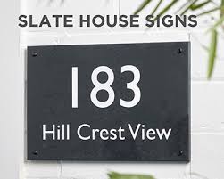 Ceramic house numbers offers high quality ceramic tiles in numbers and over 100 beautiful designs that allow you create your own special unique display with our weather resistant quality frame. House Signs Online Get Your Custom House Signs Today