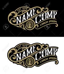 Easily change the text, move elements aro Vintage Logo Template Vector Layered Royalty Free Cliparts Vectors And Stock Illustration Image 125149049