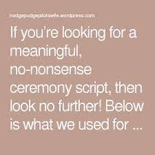 Short And Sweet The Perfect Wedding Ceremony Script Wedding Ceremony Script Wedding Officiant Script Wedding Sermon