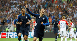 News18 sports | july 15, 2018, 22:38 ist France Vs Croatia France Beat Croatia 4 2 To Win Fifa World Cup After 20 Years Football News Times Of India