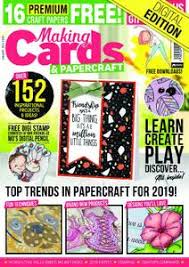 Great savings & free delivery / collection on many items. Making Cards Papercraft January 2019 Free Pdf Magazine Download
