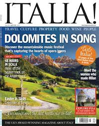 Maybe you would like to learn more about one of these? Italia Issue 185