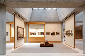 Yale Center For British Art Louis Kahn Museum Interior Art Galleries Architecture Gallery Design