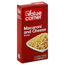 I know it's a terrible thing, but it has been my favorite food ever since i can remember. Value Corner Macaroni And Cheese Dinner Box 7 25 Oz Albertsons