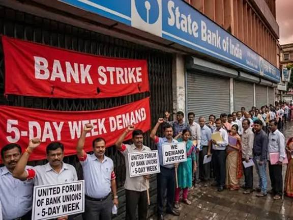 Banking services impacted as unions go on nationwide strike for 5-day week - The Sen Times