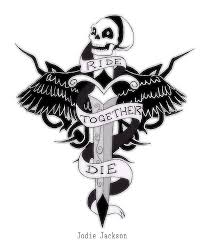 Wow, being on top is fun. Ride Together Die Together Tattoo Design By Jodiejuo On Deviantart