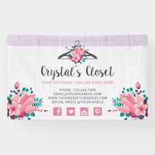 Click the pencil icon to the bottom right of your banner. Boho Floral Clothes Hanger Closet Fashion Boutique Banner Zazzle Com In 2021 Boho Floral Floral Outfit Closet Fashion