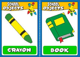 School Objects Flashcards Flashcards English Teaching Resources Esl Teaching Resources