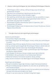 Menjelaskan peruntukan yang terkandung dalam perlembagaan persekutuan. 2