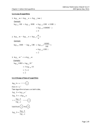 Based on the spm form 5 additional mathematics syllabus. Chapter 5 Indices Logarithms