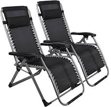new luckyermore folding zero gravity chair 2 pack heavy duty steel frame and breathable fabric adjus canopy tent outdoor gravity chair blue outdoor furniture
