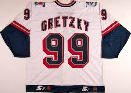 Reebok nhl men's new york rangers jersey crest long sleeve shirt, blue. 1998 99 Wayne Gretzky New York Rangers Team Issued Jersey White Liberty Team Letter Gamewornauctions Net