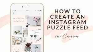 Download this instagram grid template and create a pretty instagram feed in under 10. Instagram Puzzle Feed How To Create A Canva Instagram Puzzle Feed Youtube