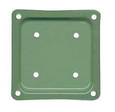Check correct position by sliding vinyl cover over bracket for fit. Deck Rail Post End Brackets 4x4 Khaki Color 50