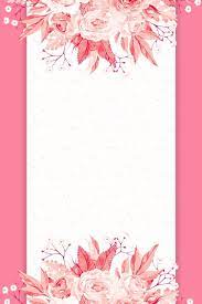 Ganti background foto dengan warna merah atau biru. Bunga Merah Jambu Sederhana Watercolor Flower Illustration Pink Flowers Background Flower Illustration