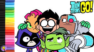 Pin On Teen Titans Go Coloring Book
