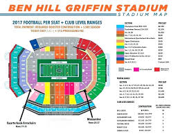 Ben Hill Griffin Seating Chart Hill Griffin Stadium Ben Hill