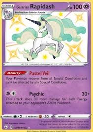 Barry ist ziemlich ungeduldig und rennt meistens. Galar Gallopa Psychokinese Pokemon Cardmarket