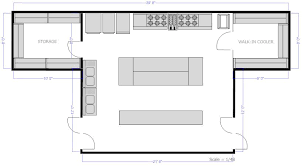 They also show where fixtures like water heaters, doors, electrical outlets and furnaces are located. Restaurant Floor Plan How To Create A Restaurant Floor Plan Restaurant Floor Plan Kitchen Plans Floor Plans