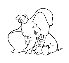 Free Walt Disney Animal Dumbo Elephant Coloring Pages Cartoon Coloring Pages Disney Coloring Sheets Disney Coloring Pages