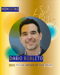ALH is proud to honor Dario Robleto as the 2025 Texas Artist of the Year!  Dario Robleto, a Houston-based artist born in San Antonio, has garnered  national and international recognition for his