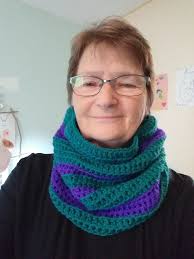 Made freehand. Used dk and aran yarn.