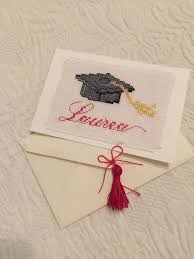 Biglietto Laurea Martina Punto Croce Disney Schizzi Ricamo