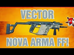 Confira mais detalhes dessa nova atualização do free fire! Nova Arma Vector Free Fire Poderemos Pegar Duas Armas Nas Maos Servidor Avancado Free Fire Youtube