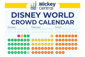 August At Disney World Crowd Calendar Mickey Central