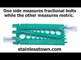I've found the easiest way to measure minor. How To Measure Bolt Diameter Length And Thread Pitch Youtube