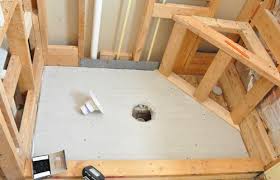 How To Pour A Shower Pan Bathroom Makeover Shower Remodel Diy Shower