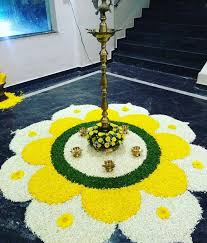 Pin By Indira Deebaiah On Diwali And Festive Decor Rangoli Designs Flower Rangoli Simple Flower Rangoli