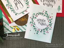 5 out of 5 stars. Watercolor Christmas Stamp Set Archives Jenny Hall Design