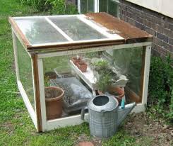 This cute little greenhouse in ohio, posted on the houzz forums, is a perfect example of a simple greenhouse design using old windows. Easy Diy Mini Greenhouse Ideas Creative Homemade Greenhouses Balcony Garden Web