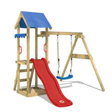 Spieltürme bringen den nachwuchs dazu, mehr zeit im freien zu verbringen und kreativ und selbstständig spielideen zu entwickeln. Wickey Spielturm Klettergerust Tinywave Mit Kaufland De
