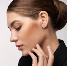 Buy Fern Lab Grown Diamond Earrings Online at Emori