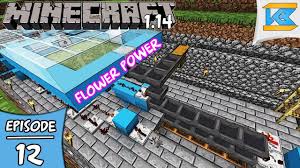 You have to find a cave and mine until you find gray blocks with light blue dots (diamond). Flower Dye Farm Auto Compost Seeds Minecraft 1 14 Ep 12 Youtube Minecraft 1 Compost Farm