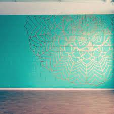 We are a full practice studio and include mantra, pranayama, meditation and the sound current in many of our classes. Amazing Mandala In My Yoga Studio My Sisters Are Incredible Yoga Studio Design Yoga Studio Decor Yoga Studio
