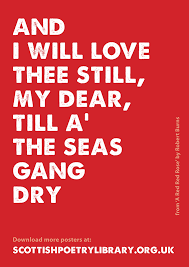 Perfect For Valentines Day For Expressing Undying Love In All Its Forms Description From Pinterest Com Scottish Quotes Robert Burns Scottish Poetry Library