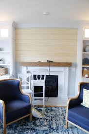 Yep, we decided to join the club. Easy And Inexpensive Shiplap Fireplace Wall Sand And Sisal