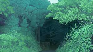 Find the best anime wallpaper 1920x1080 on getwallpapers. Green Anime Aesthetic Wallpaper