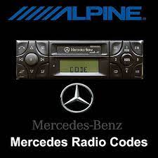 Contact a local car radio installation center · to bypass radio security codes on these vehicles, switch on your ignition to the on position. Mercedes Radio Code Alpine Mf2910 Mf2199 Audio 10 Car Sprinter Benz Codes Unlock Ebay