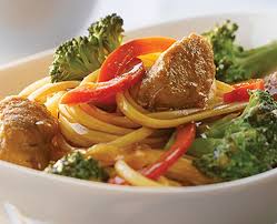 Vh Sauces Garlic Sausage And Broccoli Linguine Main Dish Recipes Linguine Pork Recipes